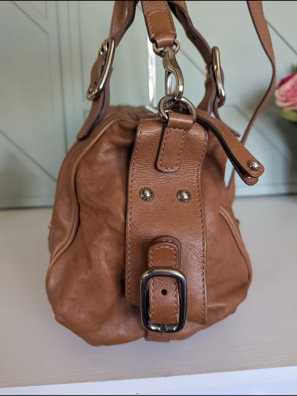 Vintage Tod's G-Line Easy Sacca Satchel Bag